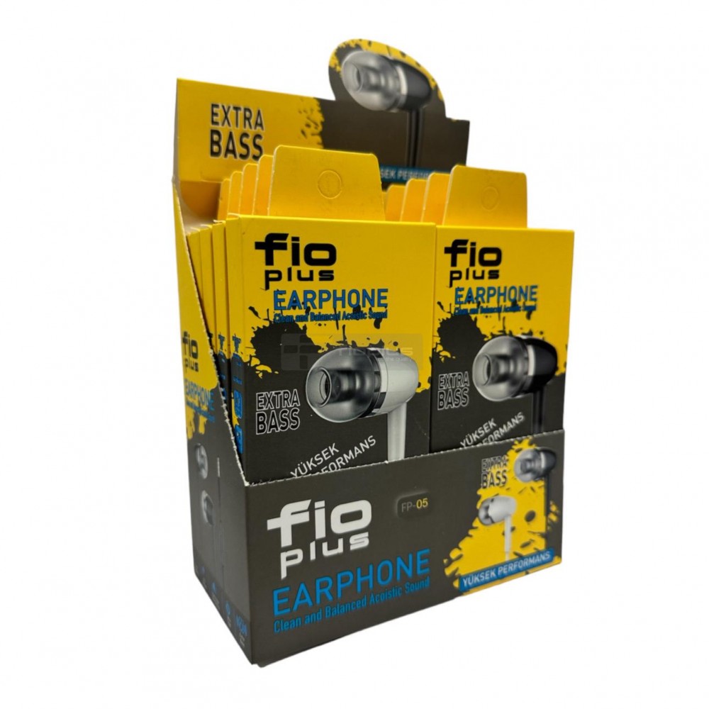 Foplus Fp05 10 Lu Paket Kulaklık Sarı Vakum