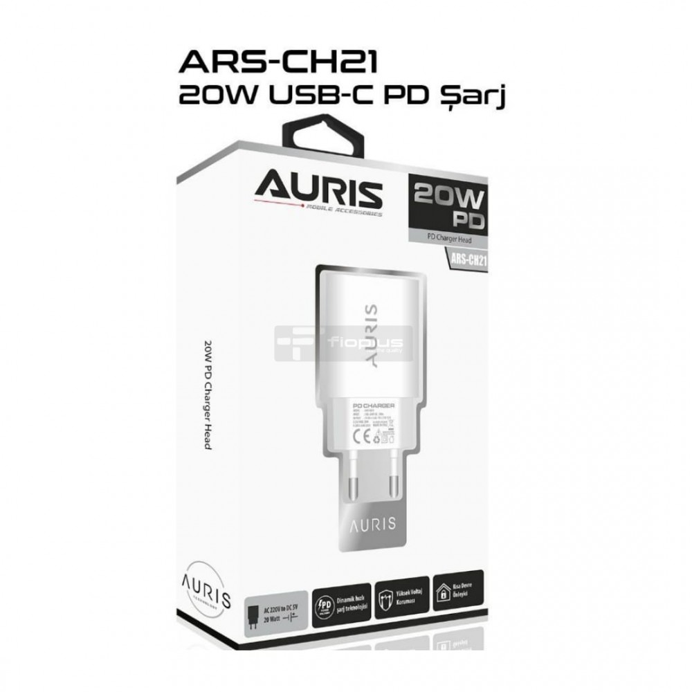 AURİS CH21 20W PD ŞARJ BAŞLIĞI AURİS CH21 20W PD ŞARJ BAŞLIĞI