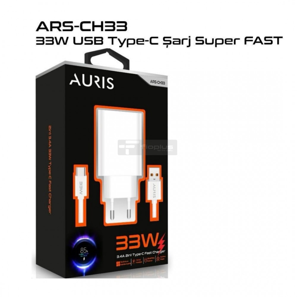 AURİS CH33 33W TYPE-C TURBO ŞARJ 