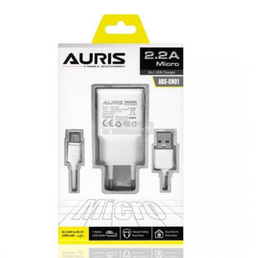 Auris Ch01 2.2A mikro Şarj