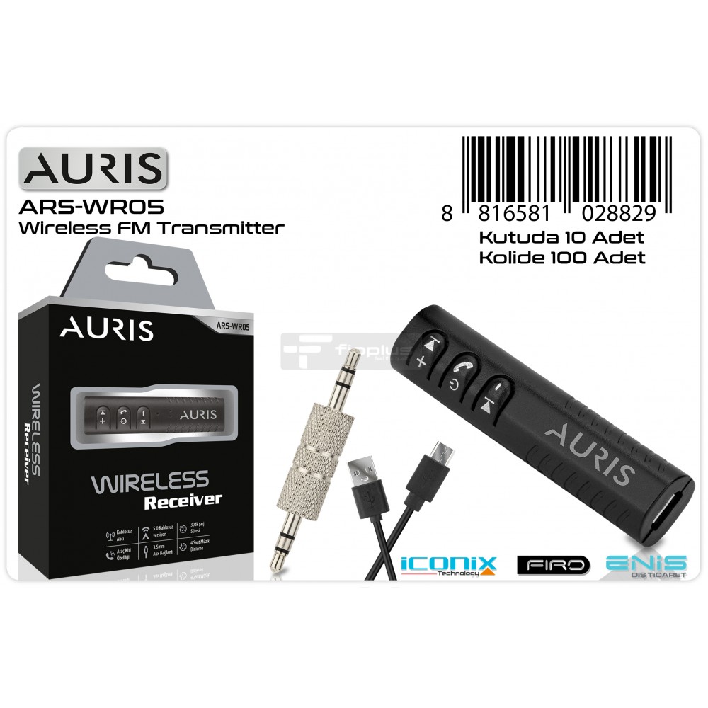 Auris Wr05 Aıx Bluetooth Çevirici Auris Wr05 Aıx Bluetooth Çevirici