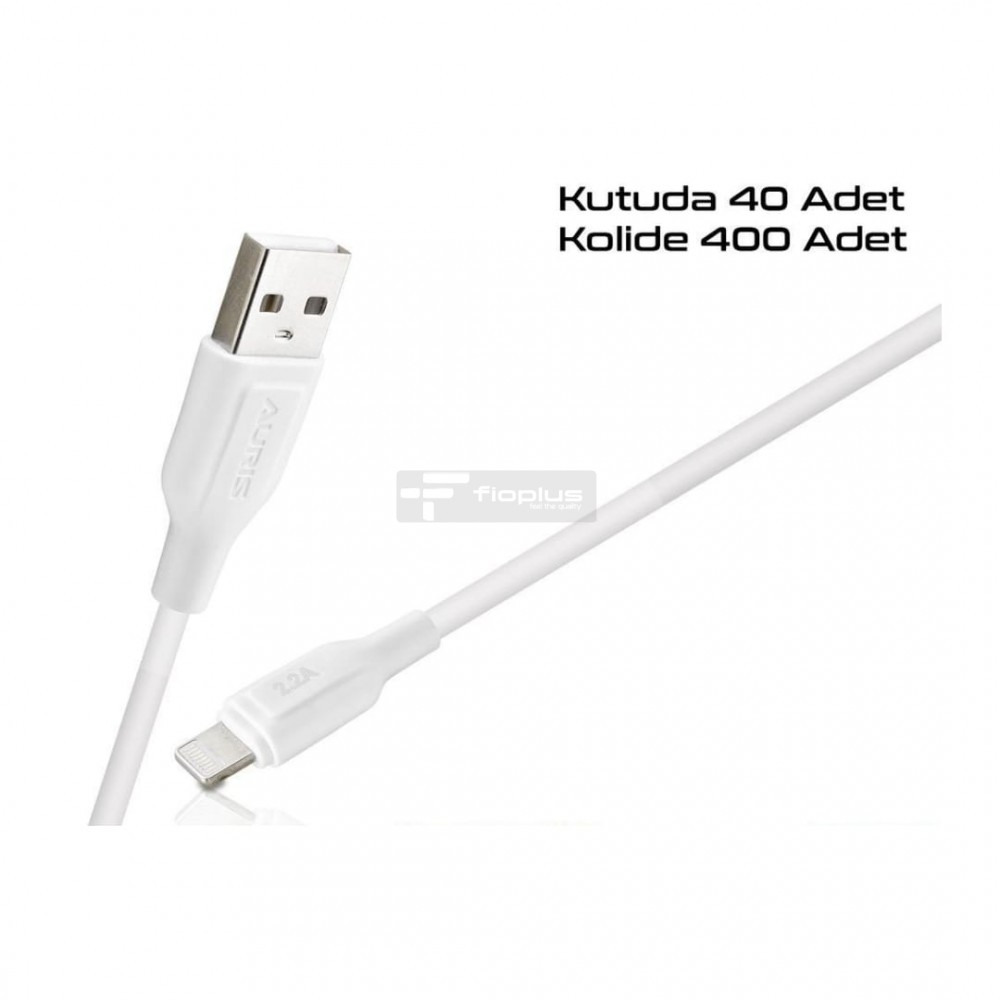 Auris Cb33 2,2A Lightning Kibrit Kutu Kablo Auris Cb33 2,2A Lightning Kibrit Kutu Kablo