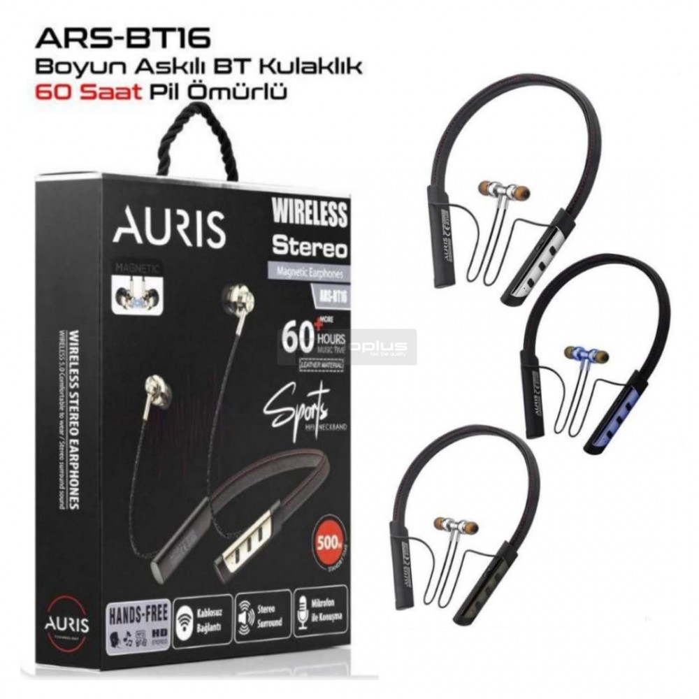 Auris Bt15 60+ Saat Bluetooth Kulaklık Auris Bt15 60+ Saat Bluetooth Kulaklık