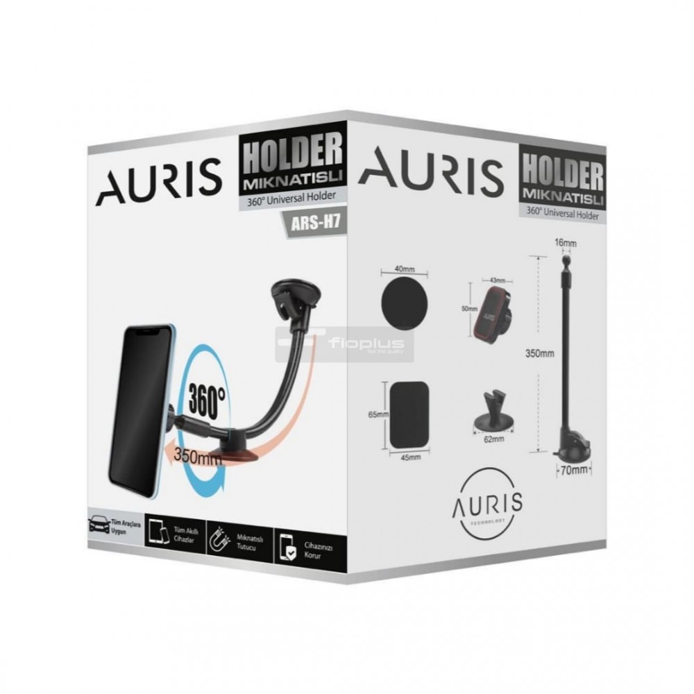 AURİS H7 350MM MIKNATISLI ARAÇ TUTACAĞI