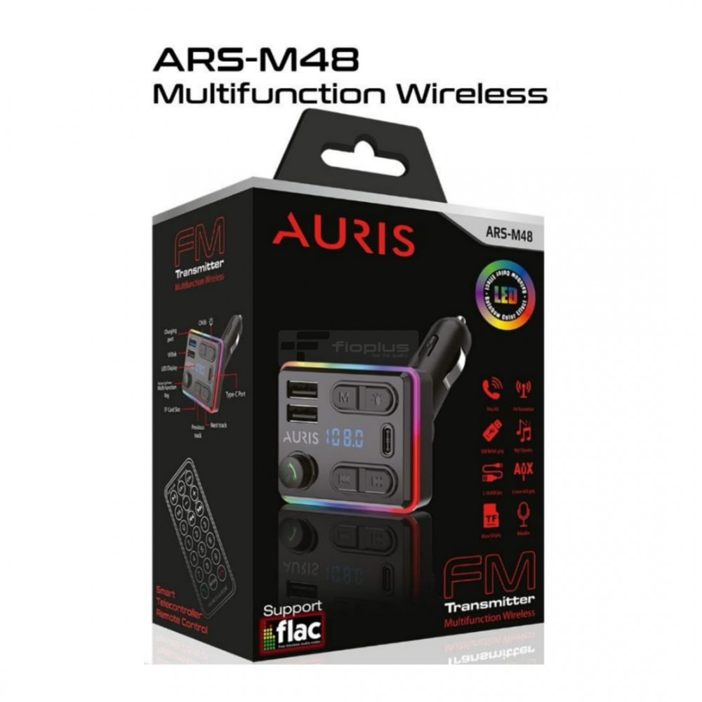 AURİS M48 DOUBLE ŞARJ+PD ÇIKIŞLI FM TRANSMÖİTTER AURİS M48 DOUBLE ŞARJ+PD ÇIKIŞLI FM TRANSMÖİTTER