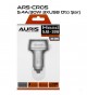 Auris Cr05 5.4A 30W 3 Girişli Hızlı Araç Şarj Başlığı Auris Cr05 5.4A 30W 3 Girişli Hızlı Araç Şarj Başlığı