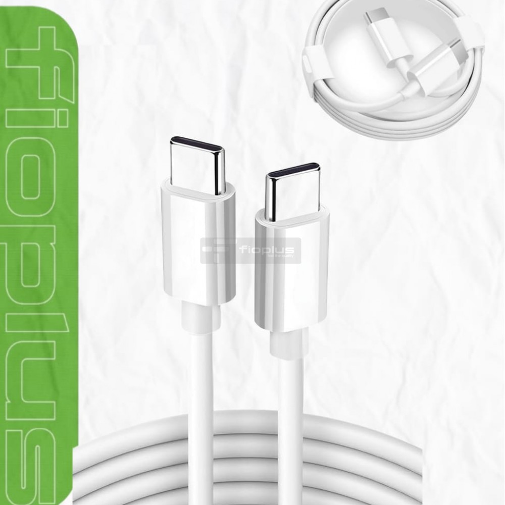 Fioplus Fp45 Type-c To Type-c  60W - 1m Kablo