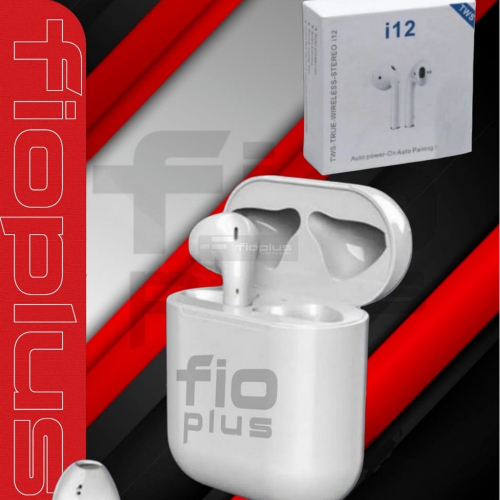 Fioplus Fp10 İ12 Beyaz Bluetooth Kulaklık Fioplus Fp10 İ12 Beyaz Bluetooth Kulaklık