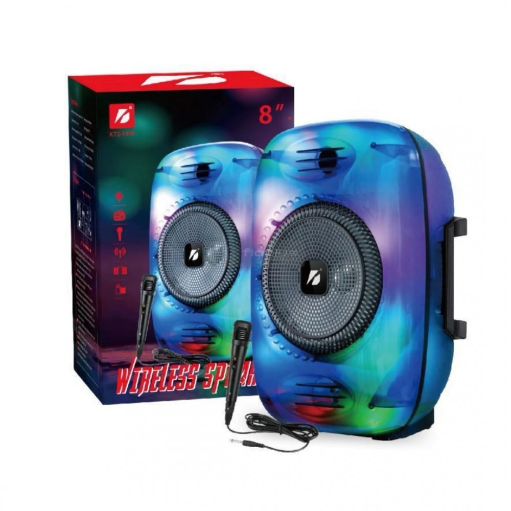 KTS-1896 8" İNÇ FULL RGB EKRAN MİKROFONLU SPEAKER KTS-1896 8" İNÇ FULL RGB EKRAN MİKROFONLU SPEAKER