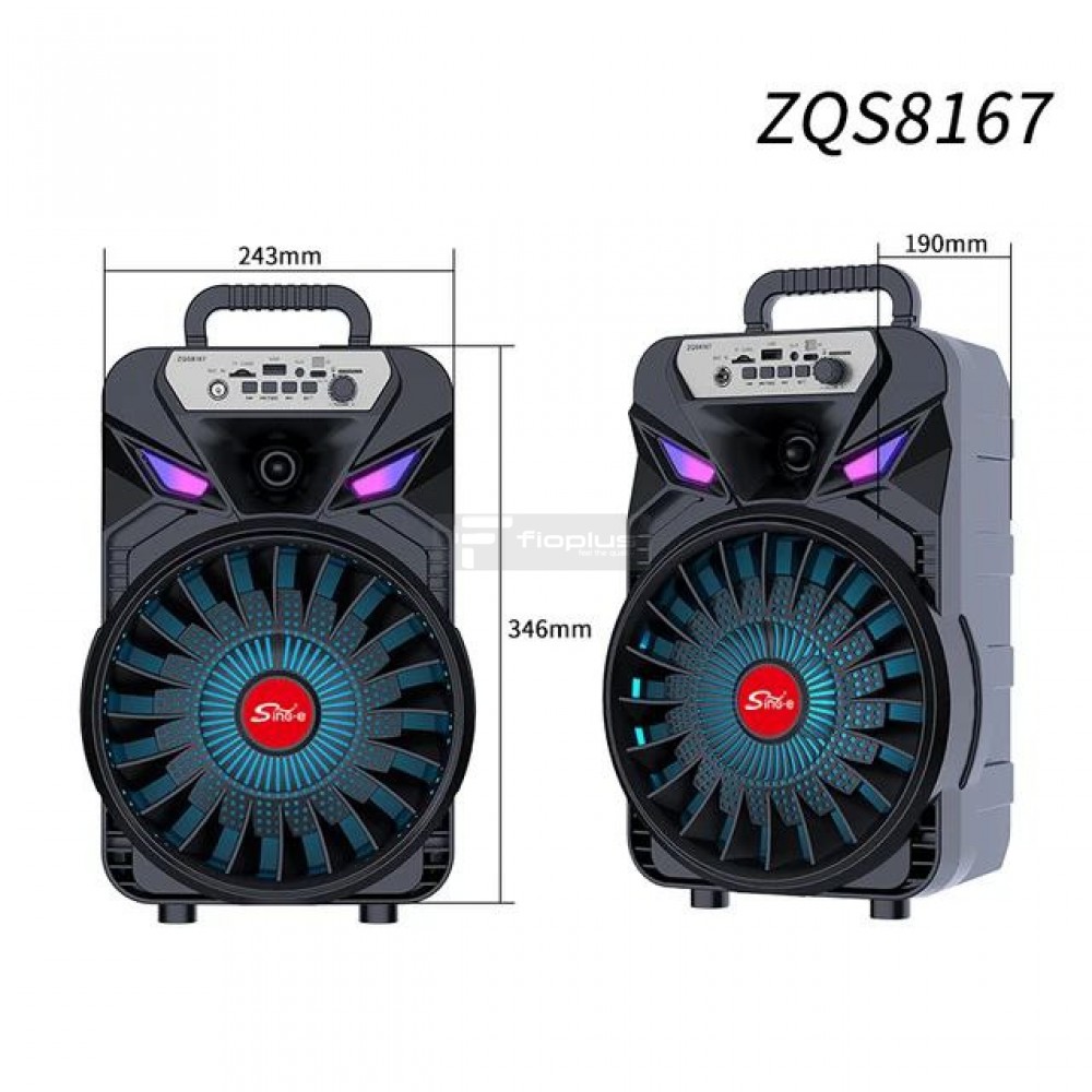 Zqs-8167 مكبر صوت ميكروفون 8 بوصة Zqs-8167 مكبر صوت ميكروفون 8 بوصة