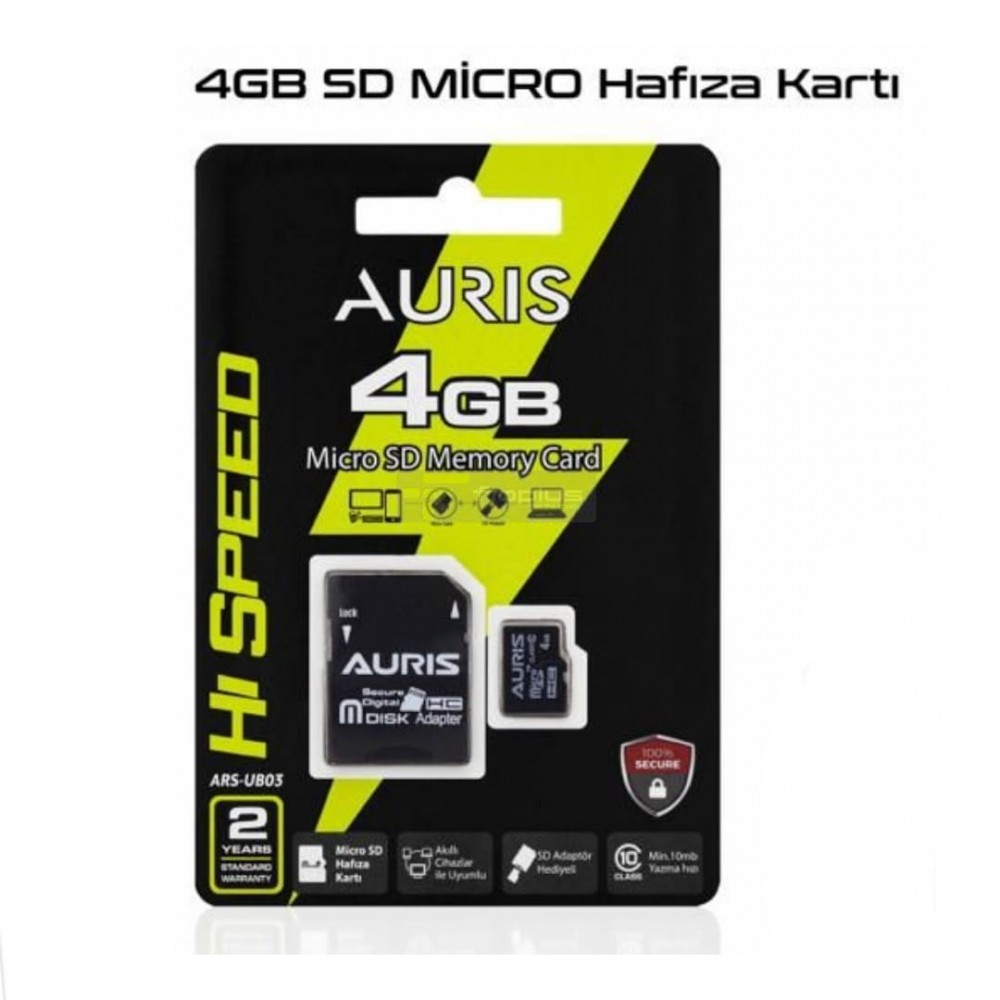 Auris 4GB Hafıza Kartı