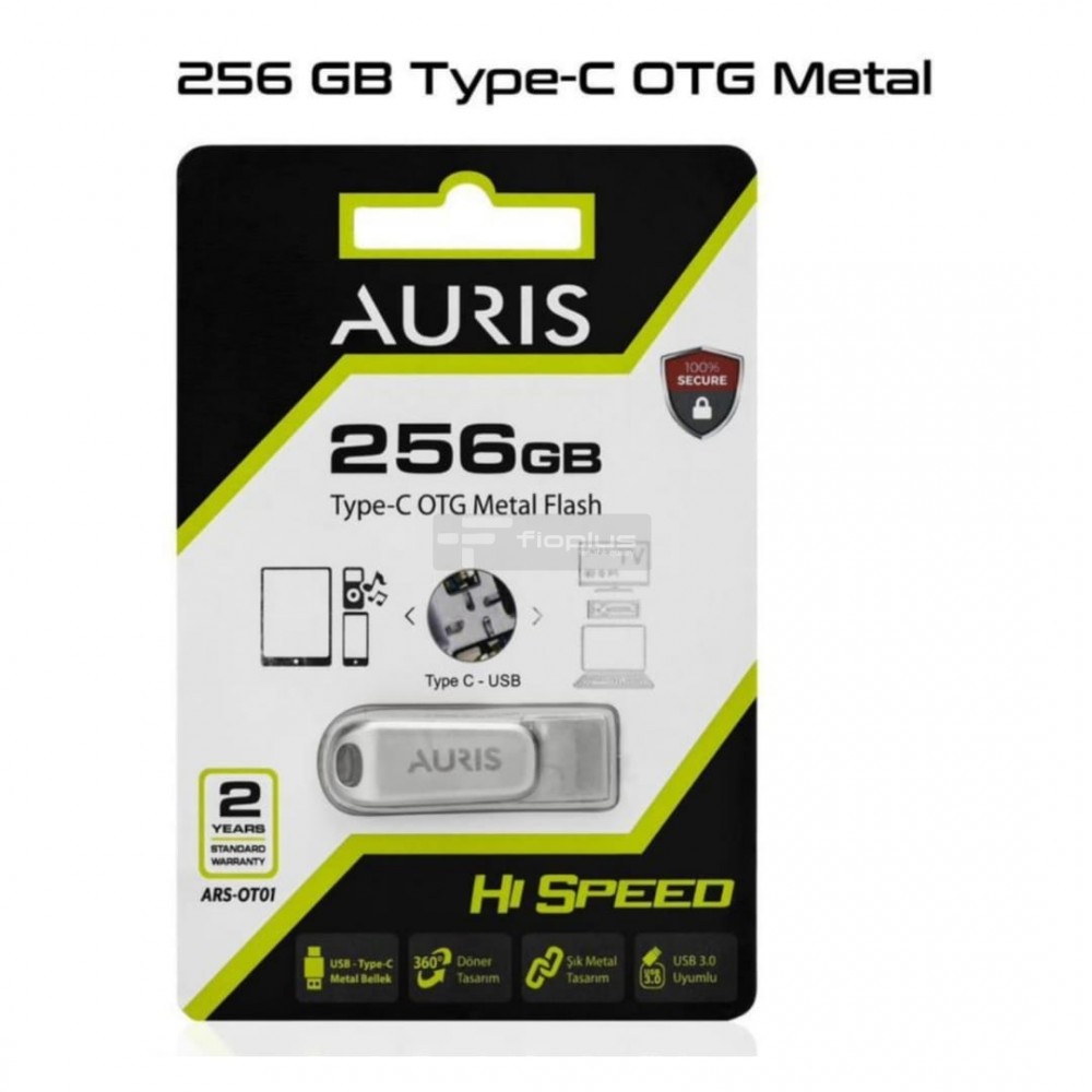 Auris 256GB Type-c Otg Usb Bellek