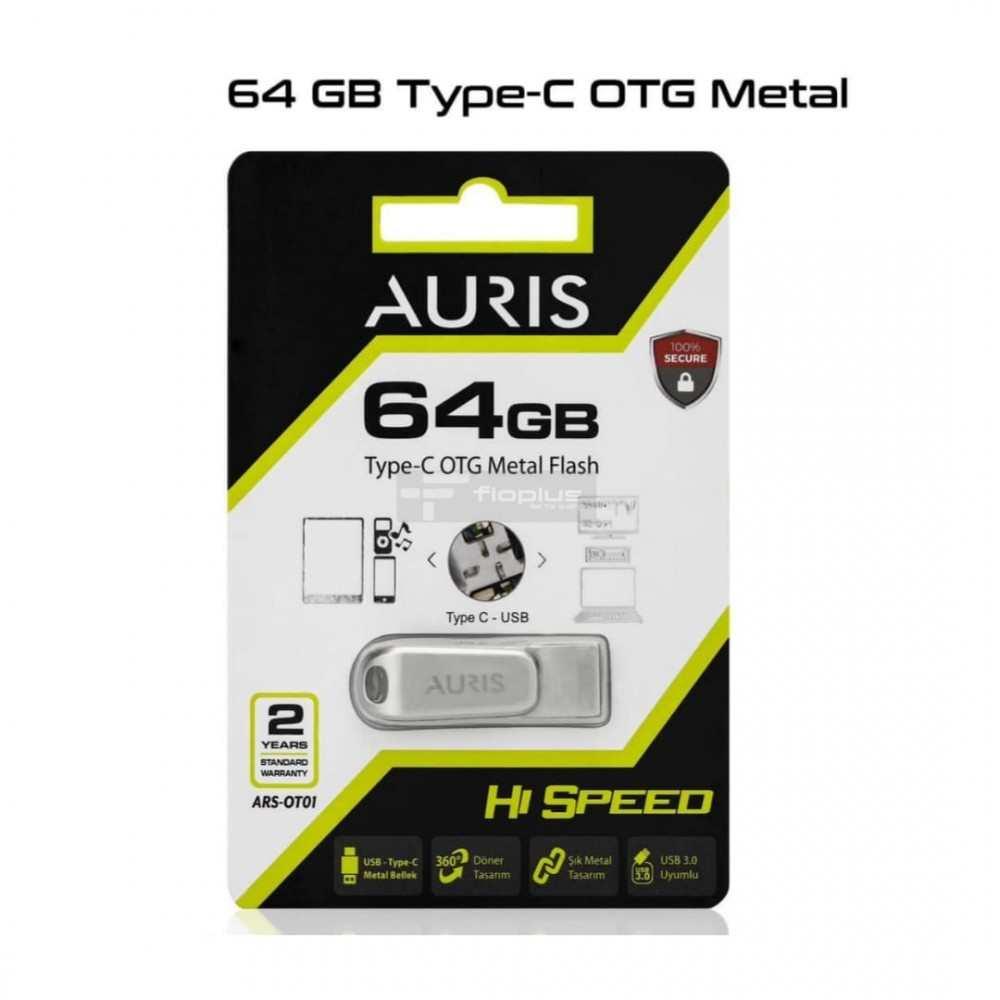 Auris 64GB Type-c Otg Usb Bellek