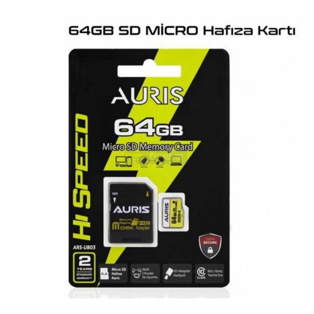 Auris 64GB Hafıza Kartı