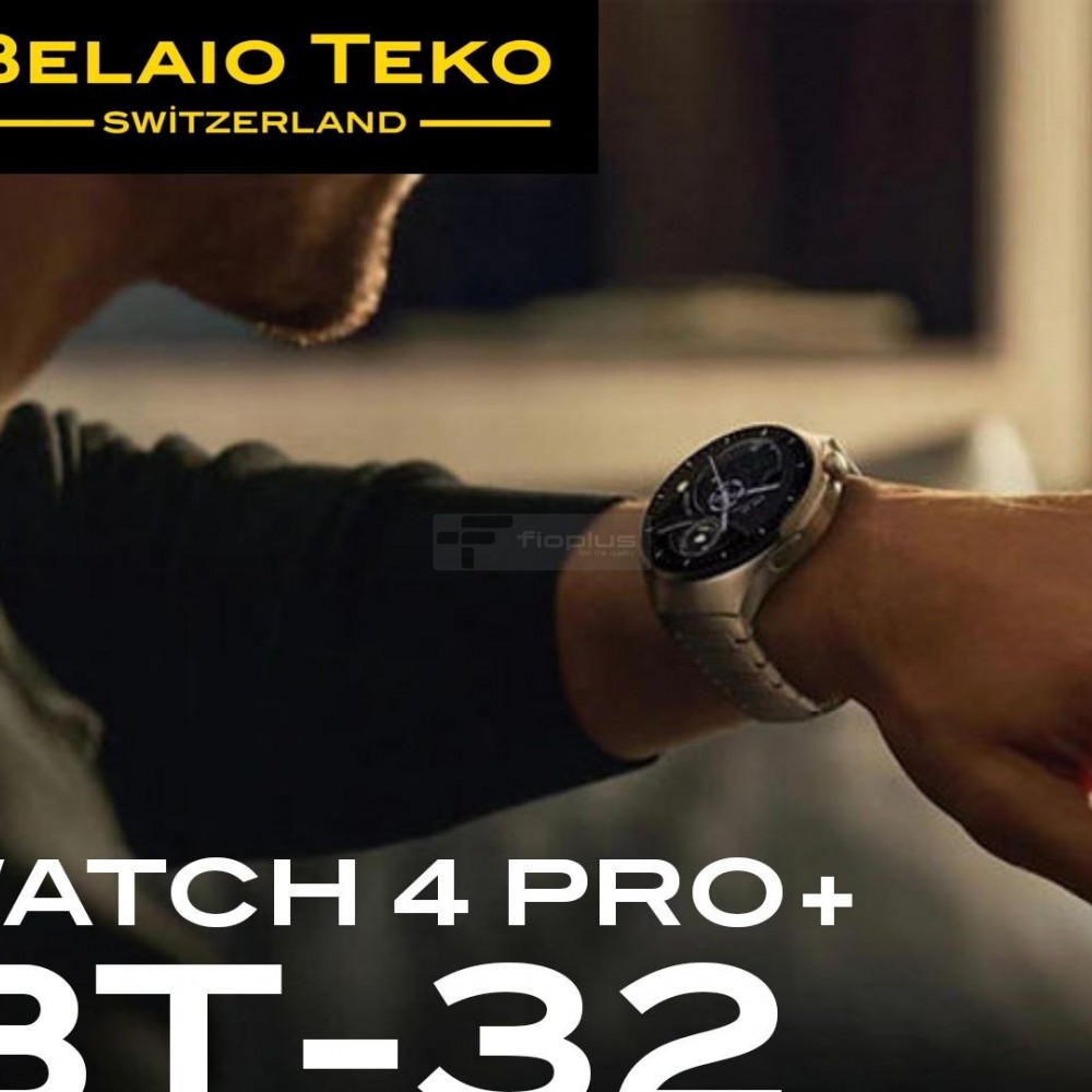 ساعة BelaioTeko BT Amoled بسوار مزدوج وشاشة 4 Pro+ ساعة BelaioTeko BT Amoled بسوار مزدوج وشاشة 4 Pro+