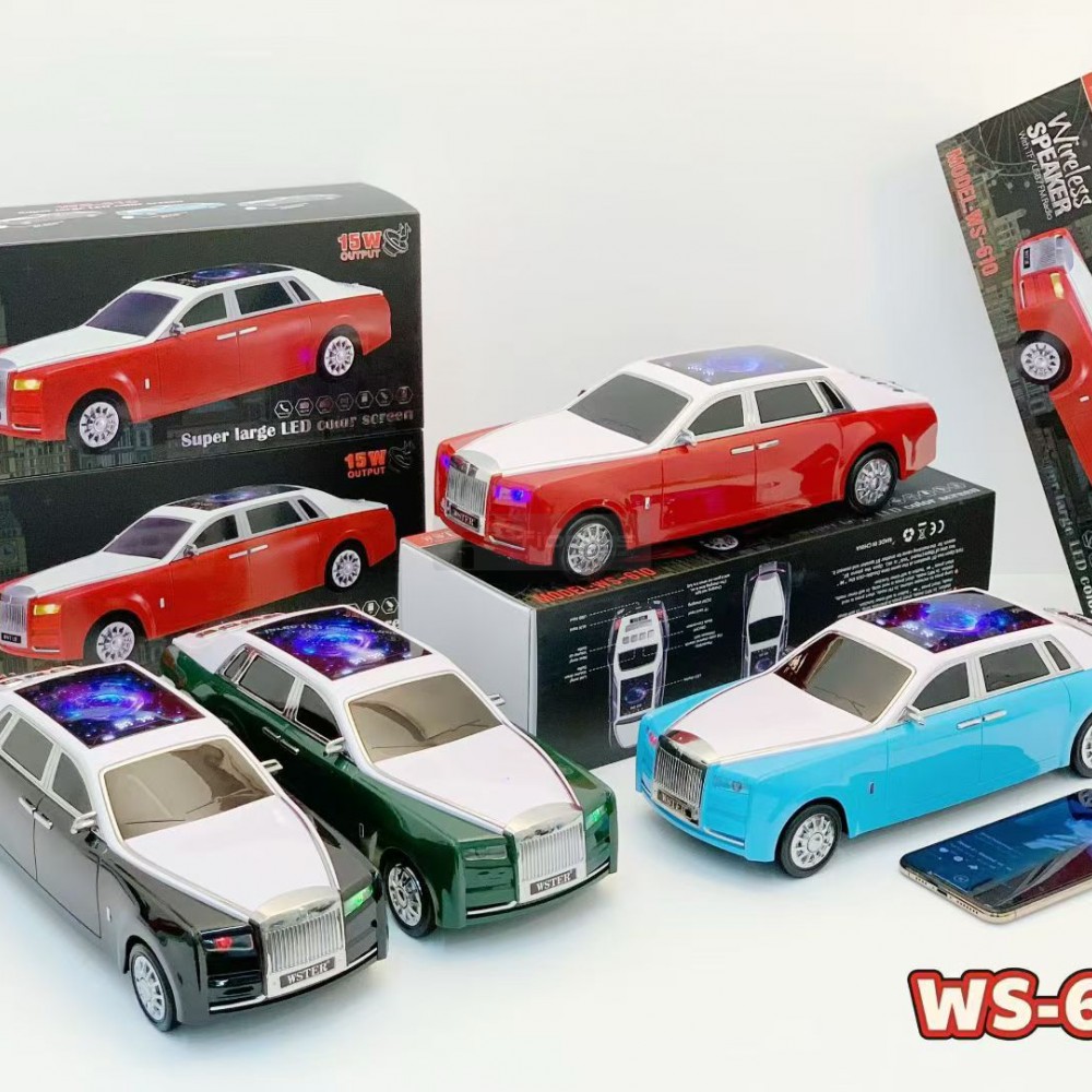 Fioplus FIO WS610 Lüks Nostaljik Tasarımlı LED Aydınlatma Sistemli Güçlü Ses Çıkışlı Taşınabilir Kablosuz Hoparlör