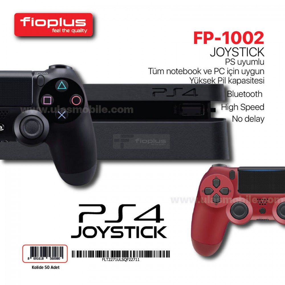 FIOPLUS FIO-1002 Bluetooth Joystick PS4 Xbox PC Uyumlu FIOPLUS FIO-1002 Bluetooth Joystick PS4 Xbox PC Uyumlu