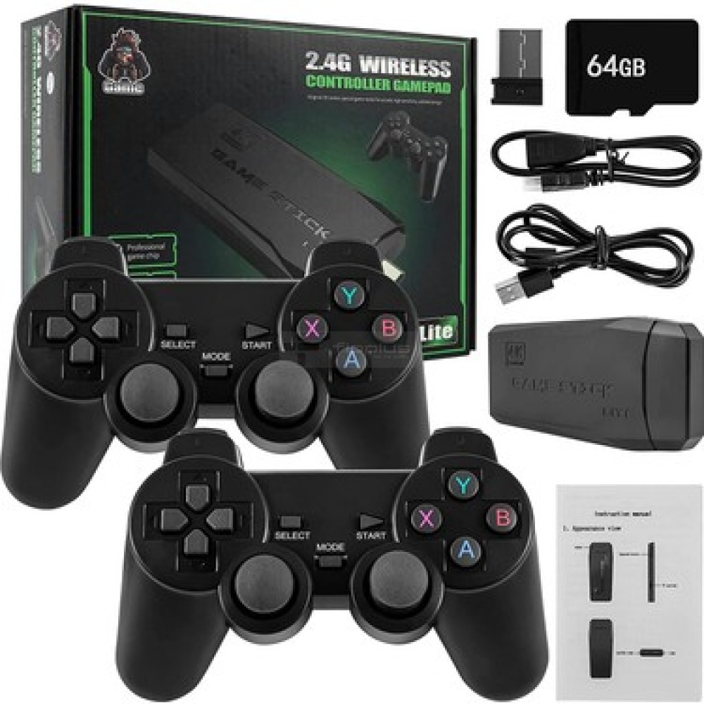 Toptan Fioplus M8 Çift Kollu Kablosuz TV Oyun Konsolu 64GB — 4K Retro Oyun Stick, 2.4G Wireless Gamepad ile 10.000+ Klasik Oyun Toptan Fioplus M8 Çift Kollu Kablosuz TV Oyun Konsolu 64GB — 4K Retro Oyun Stick, 2.4G Wireless Gamepad ile 10.000+ Klasik Oyun