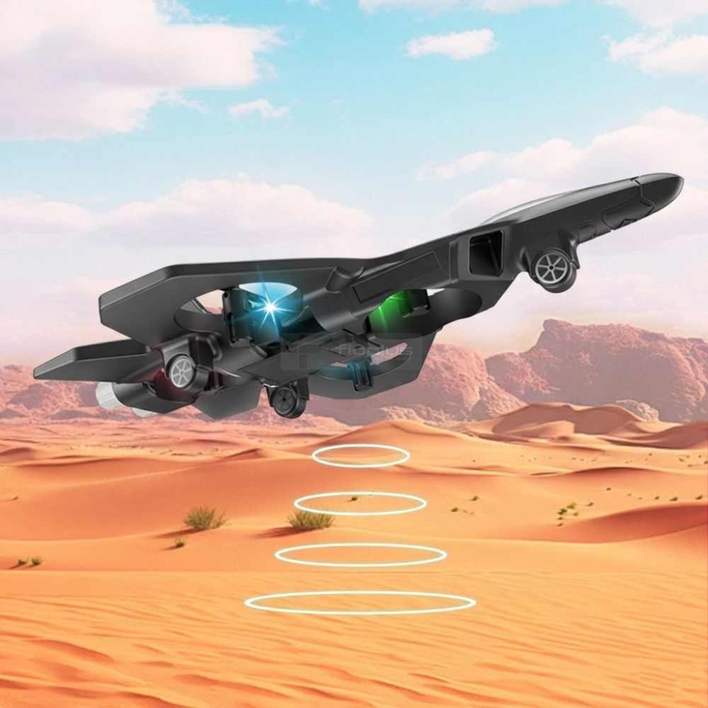 Fioplus FIO F166 Kırılmaz Esnek EPP Gövdeli Akıllı Drone Uçak Görseli