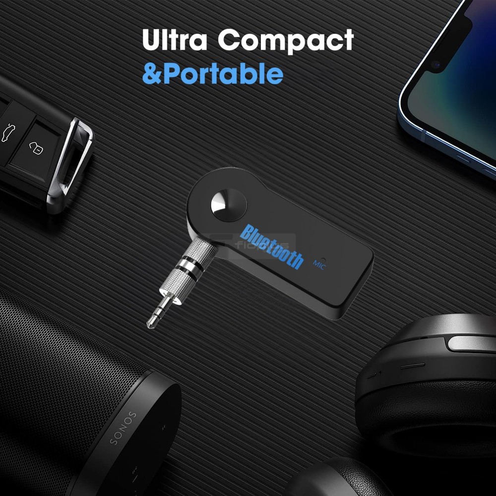 Fioplus BT-350 ile Kablosuz Müzik Keyfi Fioplus BT-350 Bluetooth 5.3 AUX Adaptör