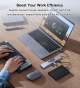 Fioplus FP-CPX104 USB-C Hub Adaptörü FP-CPX104 8’i 1 arada USB-C Hub çoklayıcı adaptör