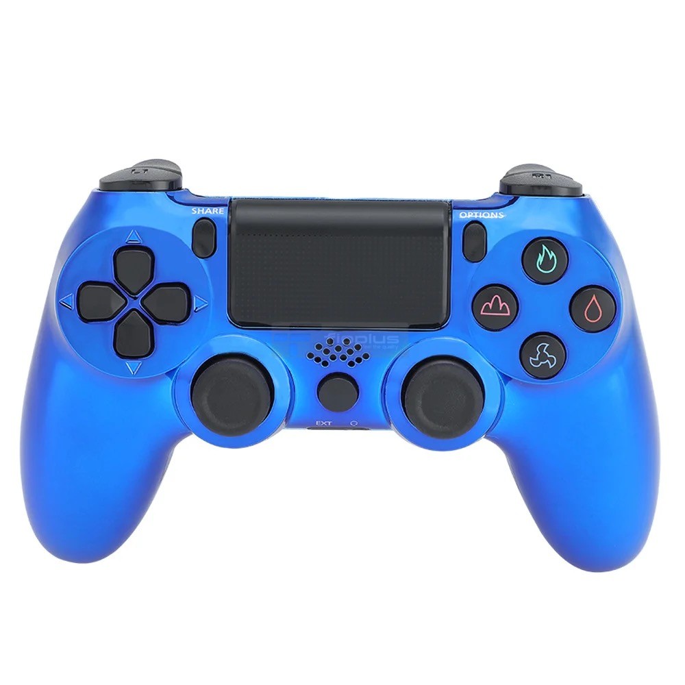 وحدة تحكم ألعاب PS4 تهتز عصا التحكم اللاسلكية عالية الجودة لجهاز PlayStation 4