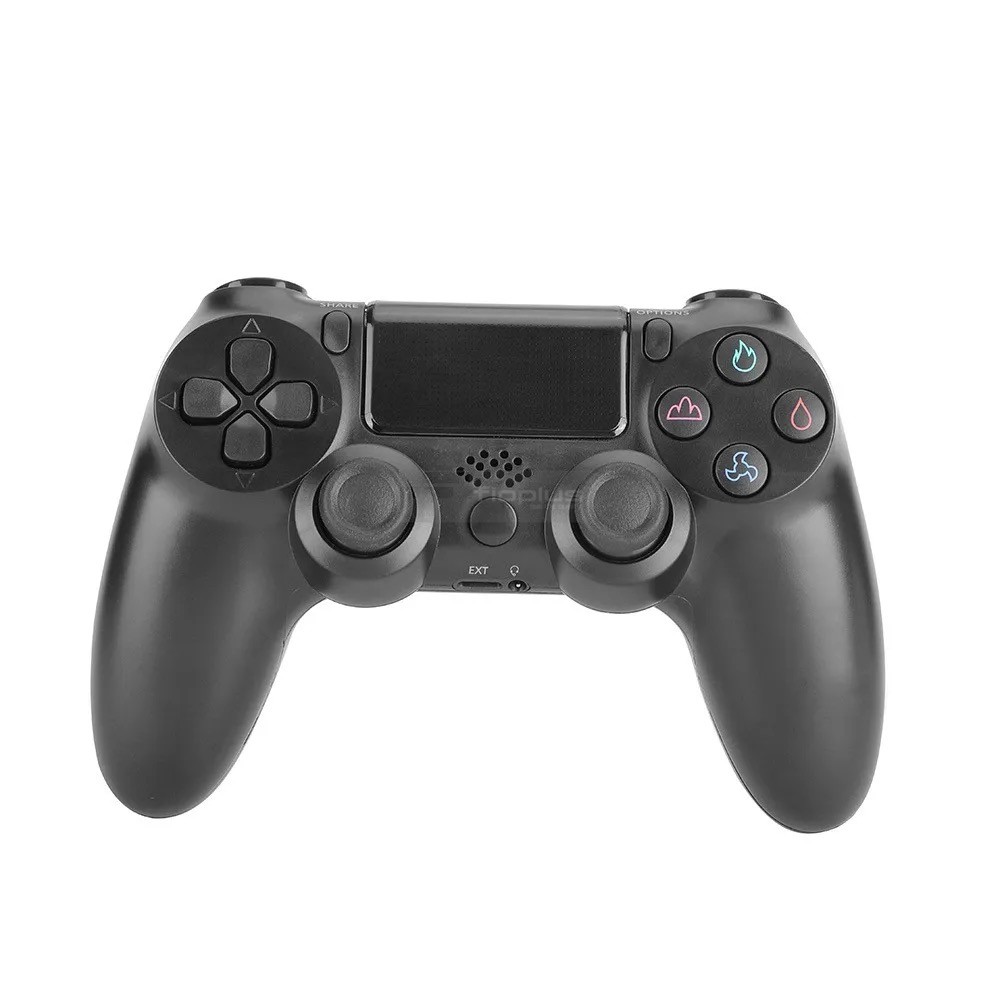 وحدة تحكم ألعاب PS4 تهتز عصا التحكم اللاسلكية عالية الجودة لجهاز PlayStation 4