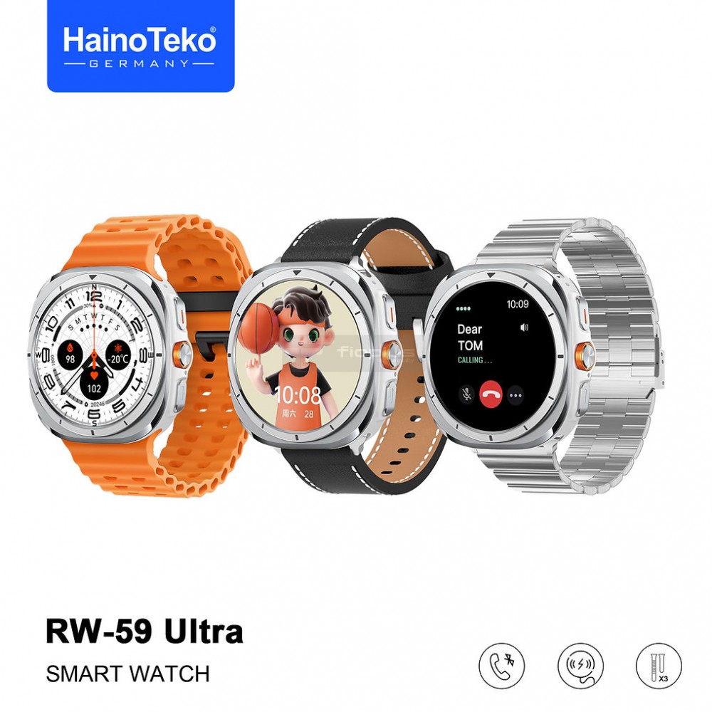 Haino Teko Rw-59Rw59 Amoled Ekran Akıllı Saat