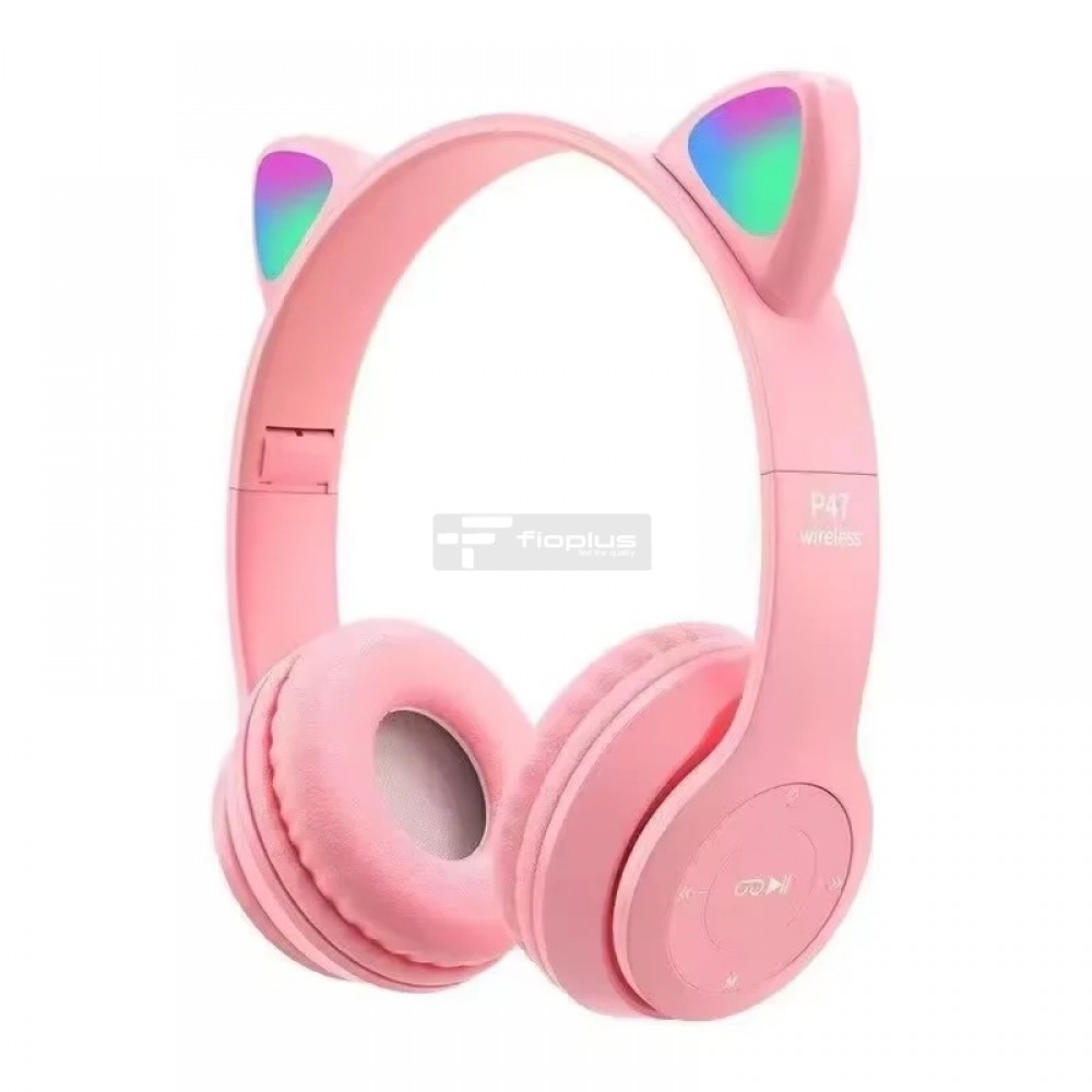 P47M Bluetooth Rgb Cat Kulaklık P47M Bluetooth Rgb Cat Kulaklık