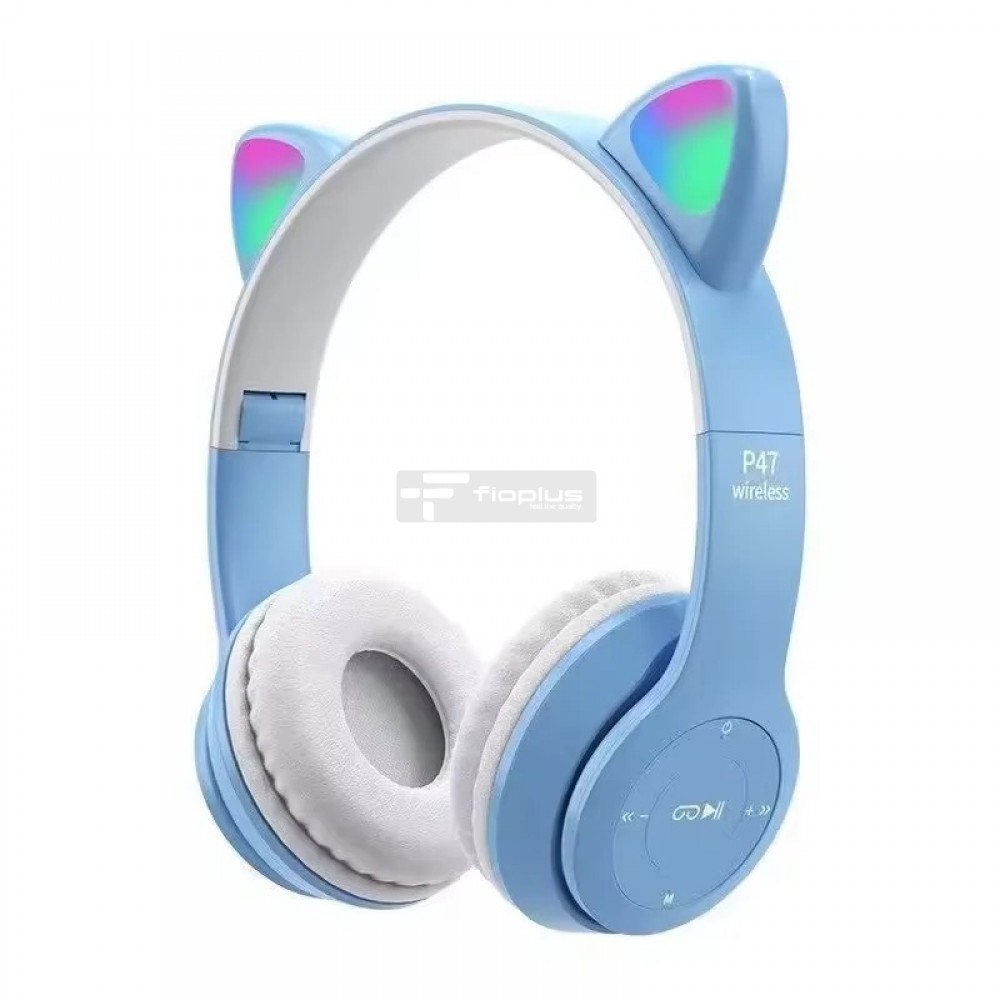 P47M Bluetooth Rgb Cat Kulaklık P47M Bluetooth Rgb Cat Kulaklık