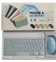 Fioplus FIO KB101 Sessiz ve Hafif Klavye Seti Fioplus FIO KB101 Renkli Şarj Edilebilir Kablosuz Klavye ve Mouse Seti