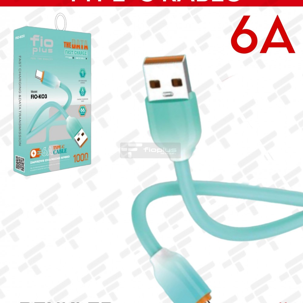FIOPLUS FIO-K03 66W 6A KABLO FIOPLUS FIO-K03 66W 6A KABLO