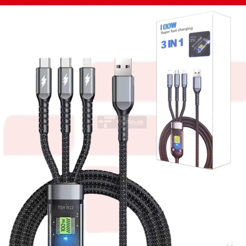 كابل شبكي Fioplus Fp-K16 3In1 مع مقياس التيار الكهربائي كابل شبكي Fioplus Fp-K16 3In1 مع مقياس التيار الكهربائي