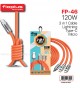 كابل فيوبلس Fp46 120 واط 3 في 1 كابل فيوبلس Fp46 120 واط 3 في 1