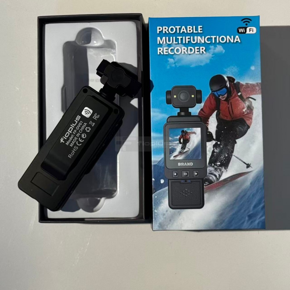 Fioplus FP-DV01 1080P Full HD WiFi Akıllı Vücut Kamerası Görseli