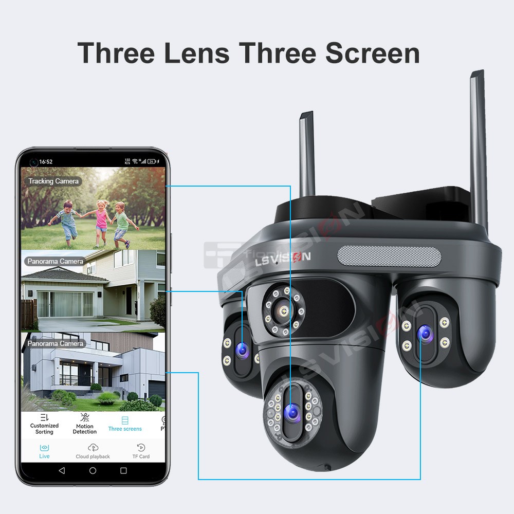 P2030 – Çift Lensli Güvenlik Kamerası, Hareket Sensörlü, WiFi Bağlantılı P2030 – Çift Lensli Güvenlik Kamerası, Hareket Sensörlü, WiFi Bağlantılı
