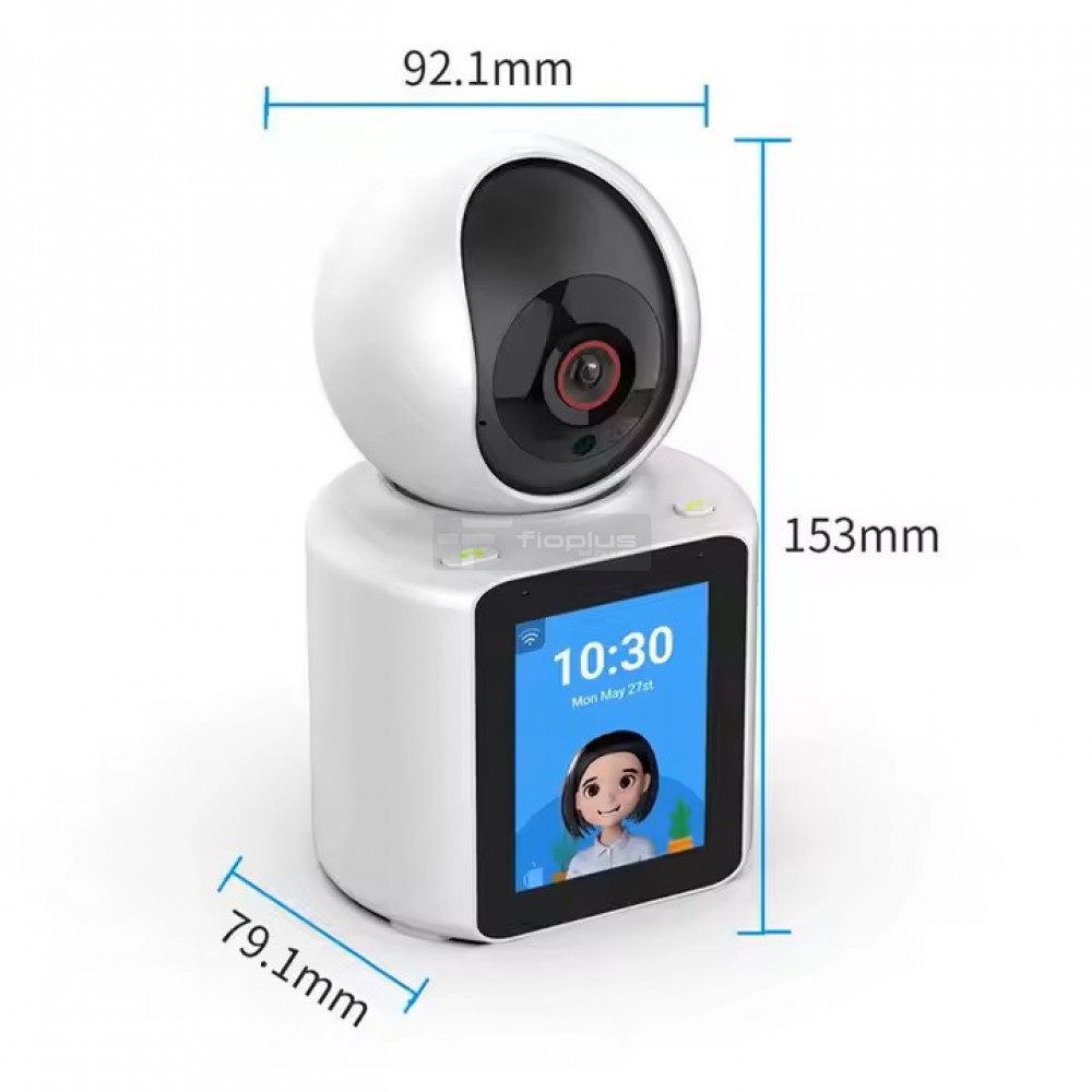 Monitörlü Smart Ip Full Hd 360° Akıllı Güvenlik Kamerası Bebek Kamerası Monitörlü Smart Ip Full Hd 360° Akıllı Güvenlik Kamerası Bebek Kamerası