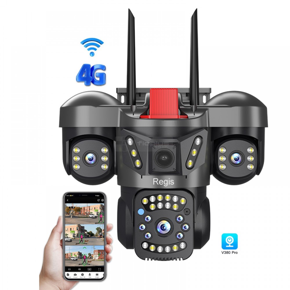 P2032 – 4 Kameralı Wi-Fi Konuşma Destekli Akıllı Güvenlik Kamerası P2032 – 4 Kameralı Wi-Fi Konuşma Destekli Akıllı Güvenlik Kamerası