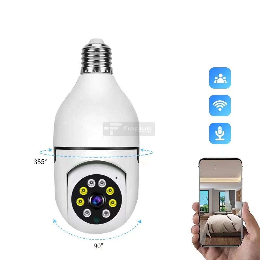 AMPUL KAMERA GECE GÖRÜŞLÜ HAREKET SENSÖRLÜ BEBEK İZLEME AKILLI Wİ-Fİ GÜVENLİK 360 HD KAMERA AMPUL KAMERA GECE GÖRÜŞLÜ HAREKET SENSÖRLÜ BEBEK İZLEME AKILLI Wİ-Fİ GÜVENLİK 360 HD KAMERA