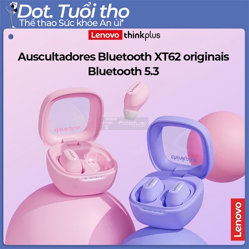 Lenovo XT62 Bluetooth 5.3 Kablosuz Kulakiçi Kulaklık – HD Ses ve Uzun Pil Ömrü | Toptan Satış Lenovo XT62 Bluetooth 5.3 Kablosuz Kulakiçi Kulaklık – HD Ses ve Uzun Pil Ömrü | Toptan Satış