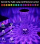 Toptan Fioplus KR1 Kristal Masa Lambası – 3D Işık Efekti, Uzaktan Kumandalı ve Dokunmatik RGB LED Lamba | 16 Renk Seçeneği, USB Şarjlı