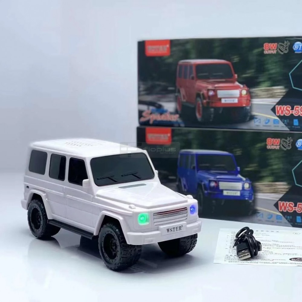 Ws-590 Hummer Oto Tasarımlı Bluetooth Hoparlör Sd Kart Usb Fm Radyolu Kablosuz Speaker Ws-590 Hummer Oto Tasarımlı Bluetooth Hoparlör Sd Kart Usb Fm Radyolu Kablosuz Speaker