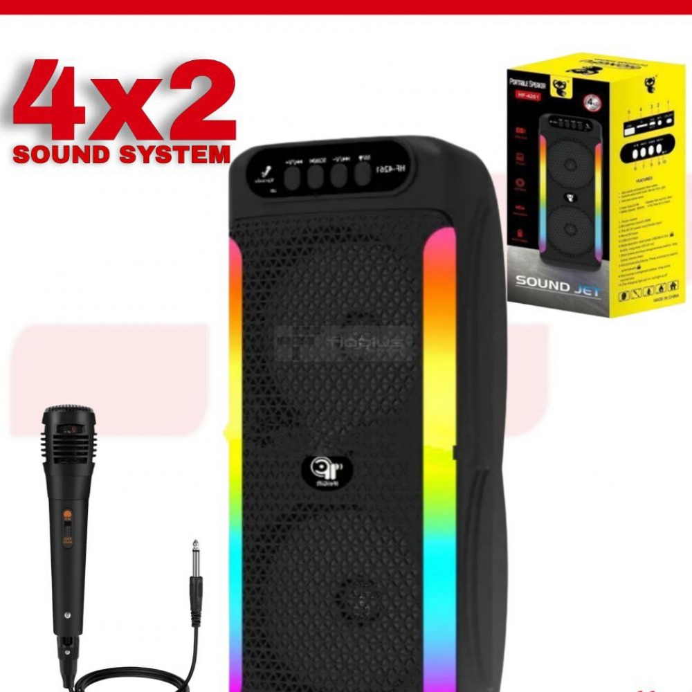 Fioplus Fp-hf4261 4x2 İnç  Mikrofonlu Speaker