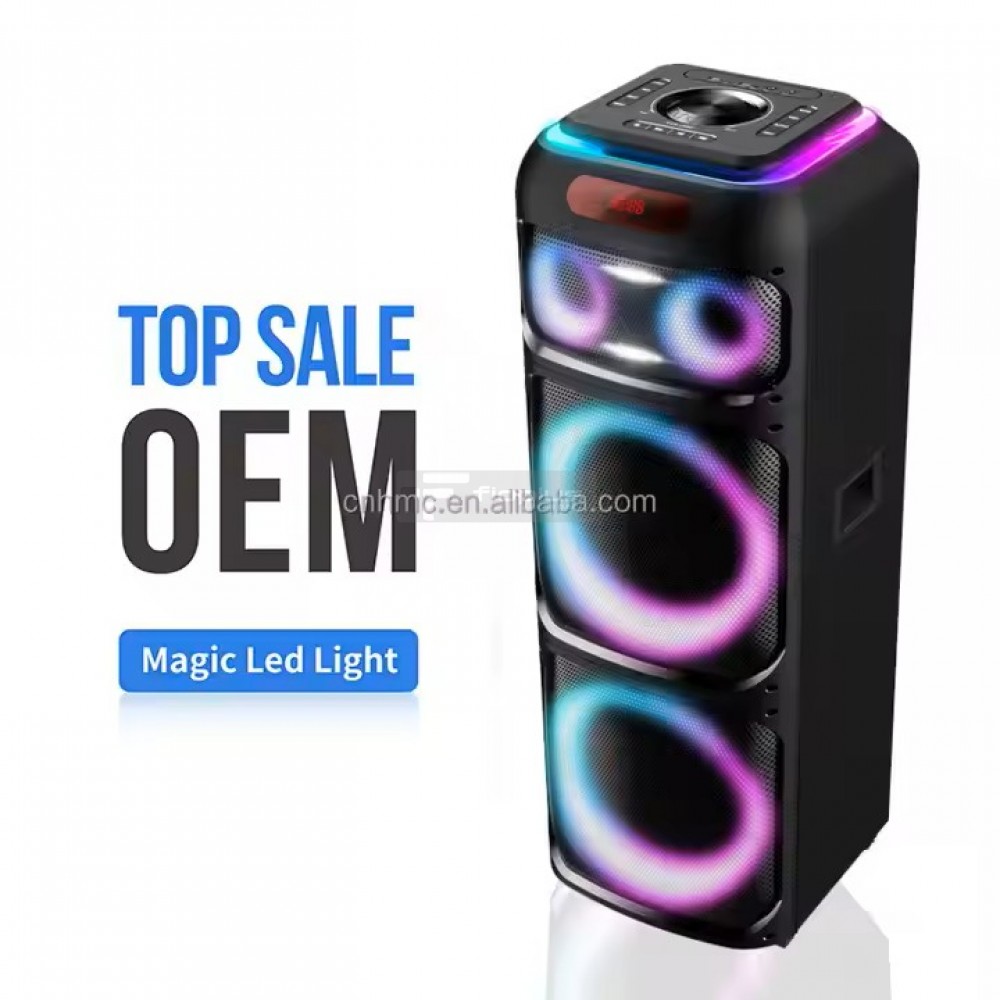 BK-1222 WGY-1222 Taşınabilir Karaoke Makinesi Büyük Hoparlör Parti Dj Sepeti Müzik Çalar Bluetooth Hoparlör Çok fonksiyonlu