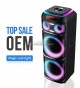 BK-1222 WGY-1222 Taşınabilir Karaoke Makinesi Büyük Hoparlör Parti Dj Sepeti Müzik Çalar Bluetooth Hoparlör Çok fonksiyonlu