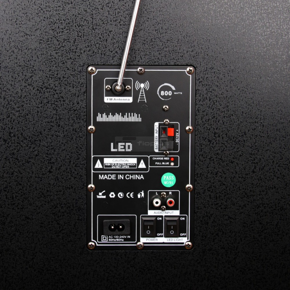 BK-1222 WGY-1222 Taşınabilir Karaoke Makinesi Büyük Hoparlör Parti Dj Sepeti Müzik Çalar Bluetooth Hoparlör Çok fonksiyonlu