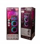 BK-1222 WGY-1222 Taşınabilir Karaoke Makinesi Büyük Hoparlör Parti Dj Sepeti Müzik Çalar Bluetooth Hoparlör Çok fonksiyonlu