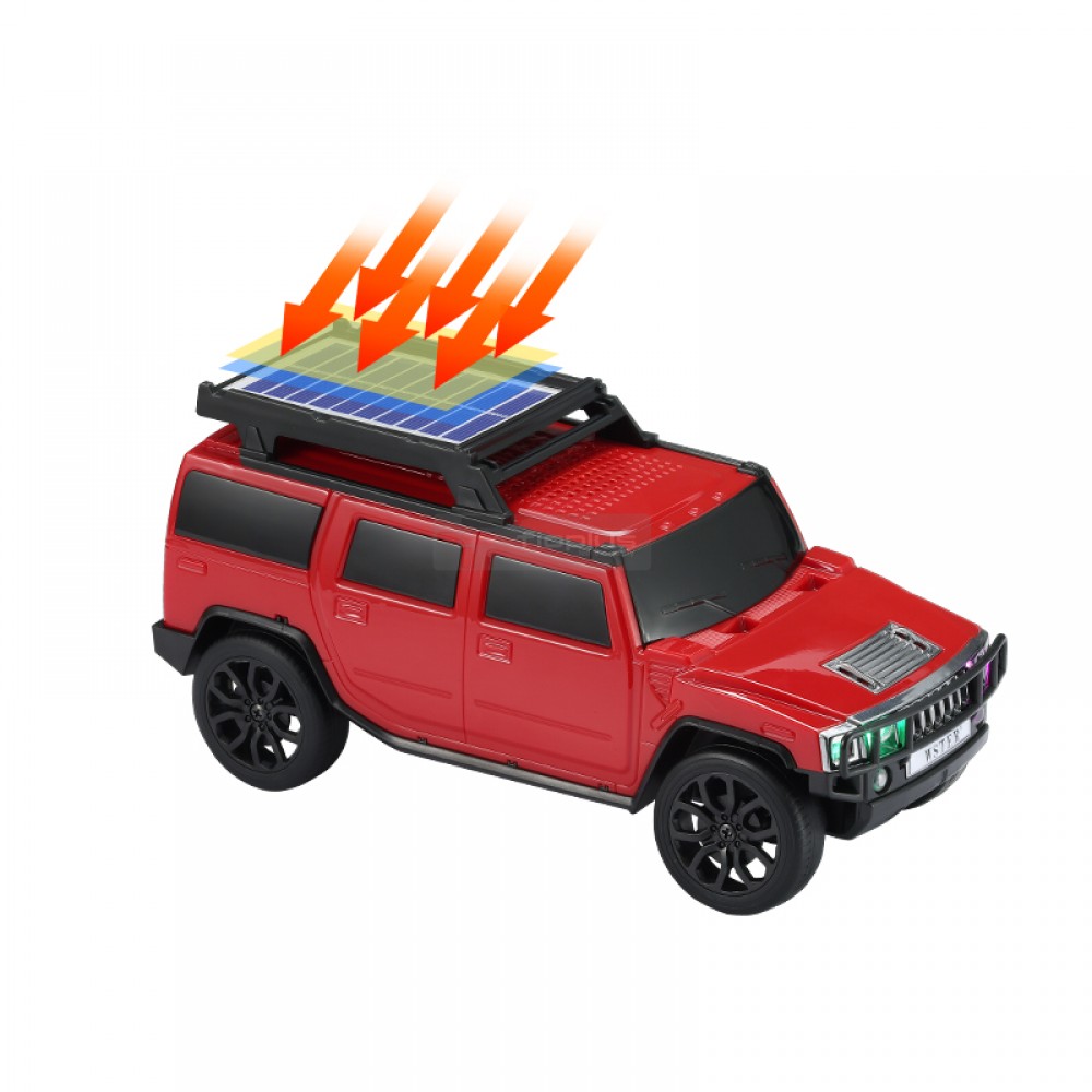 Fioplus FIO WS696 Hummer Tasarımlı Solar Panel Şarjlı Bluetooth Hoparlör