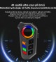 Fioplus FIO K06A RGB Işıklı 10 Kişilik Mesh İnterkom ve Kask Montajı