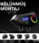 Fioplus FIO Y30A RGB Işıklı ve LED Ekranlı Motosiklet İnterkomu Görseli